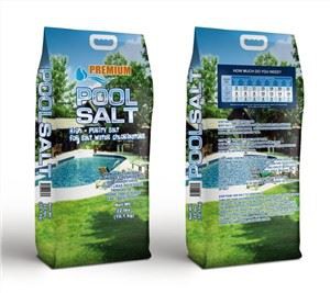 10кг Печатный мешок соли с белой пластиковой ручкой